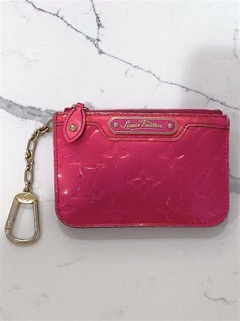 pink louis vuitton keychain wallet|louis vuitton key pouch wallet.